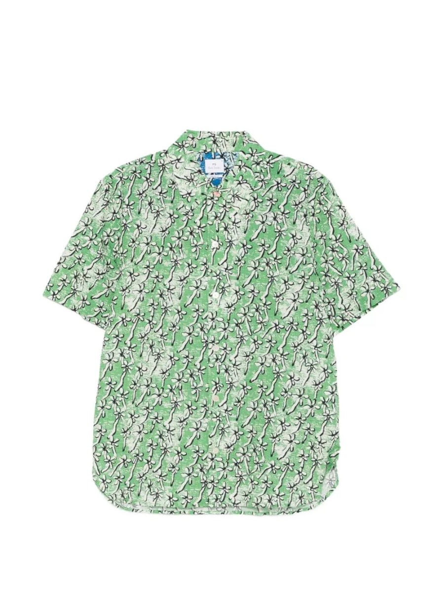 Ps paul smith Camicia in cotone Field Floral