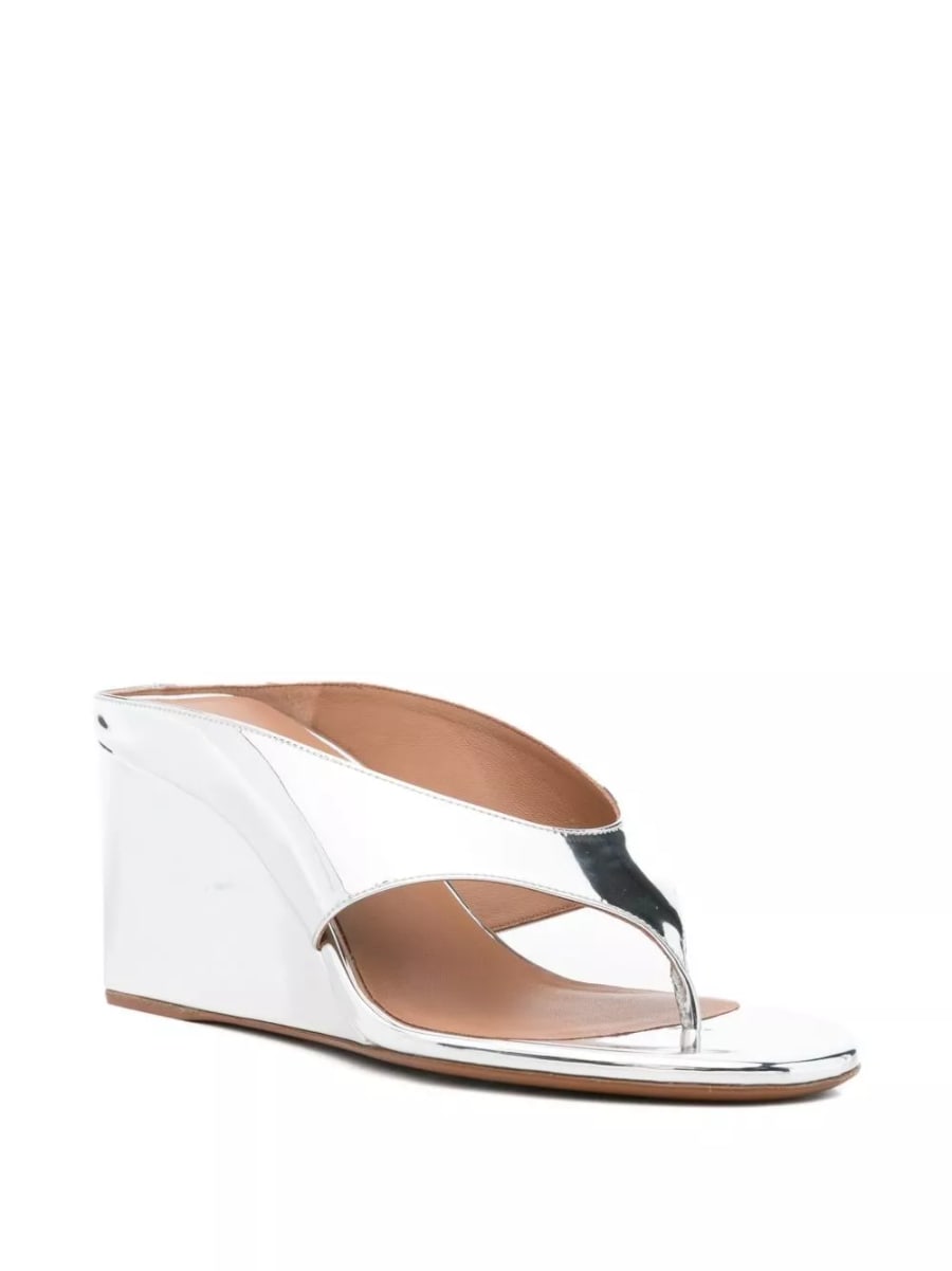 Alaïa Mule con zeppa, view 4