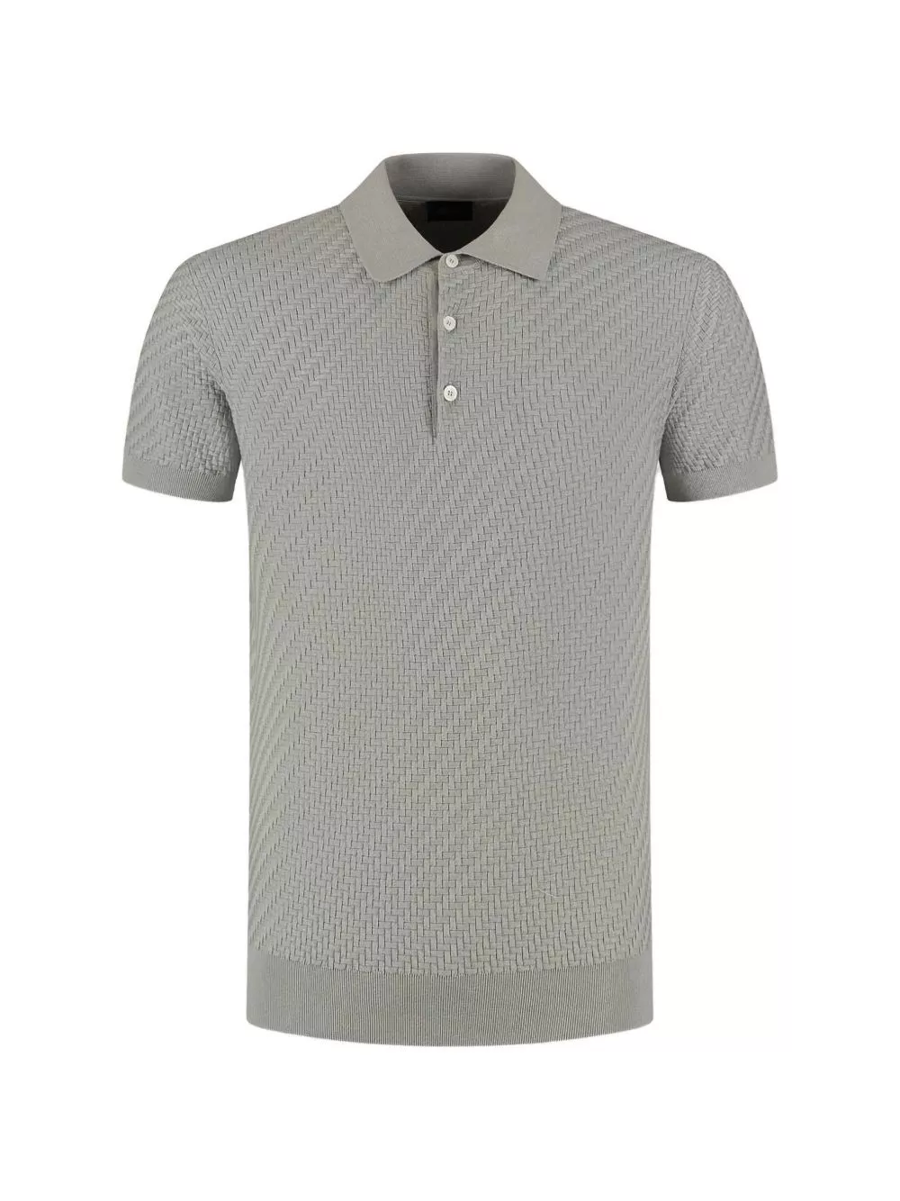 Brioni la polo in cotone e cashmere