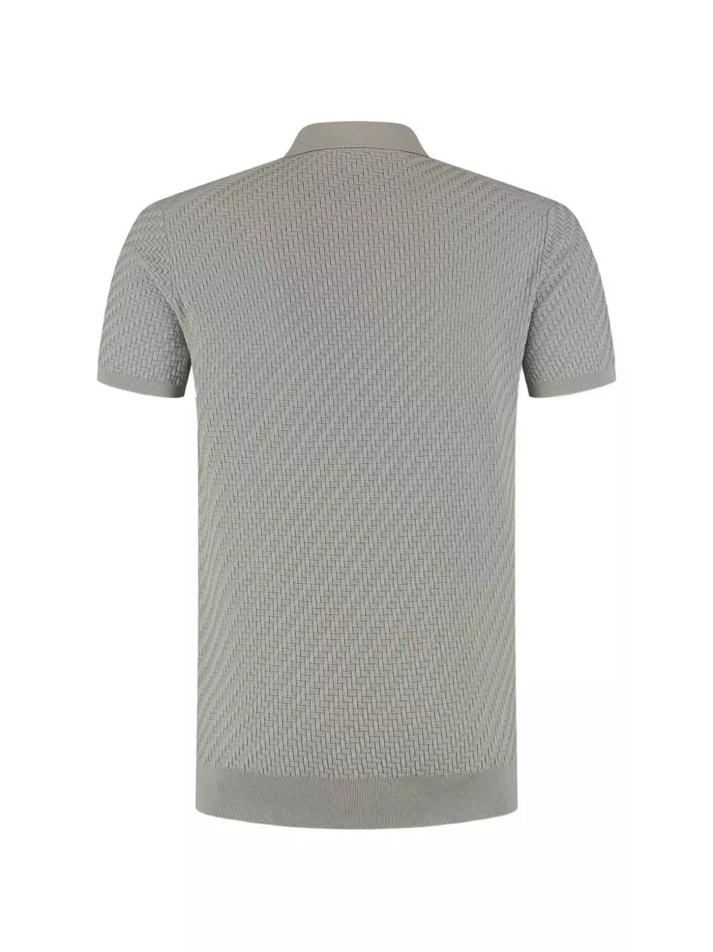 Brioni la polo in cotone e cashmere, view 2