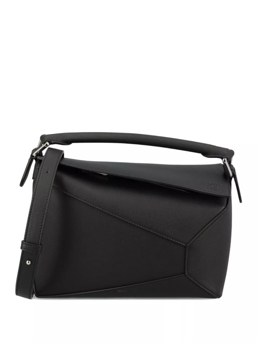 Loewe Borsa a mano in pelle Puzzle Edge small