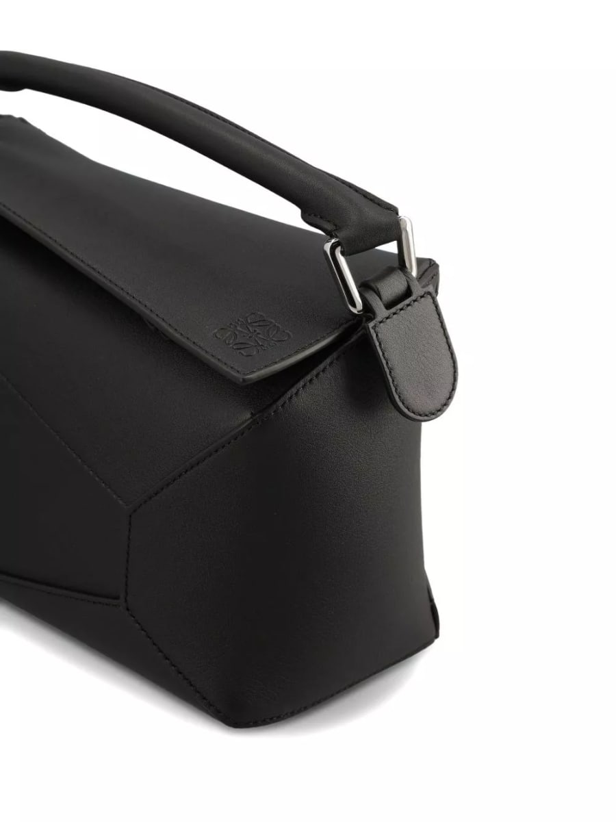 Loewe Borsa a mano in pelle Puzzle Edge small, view 2