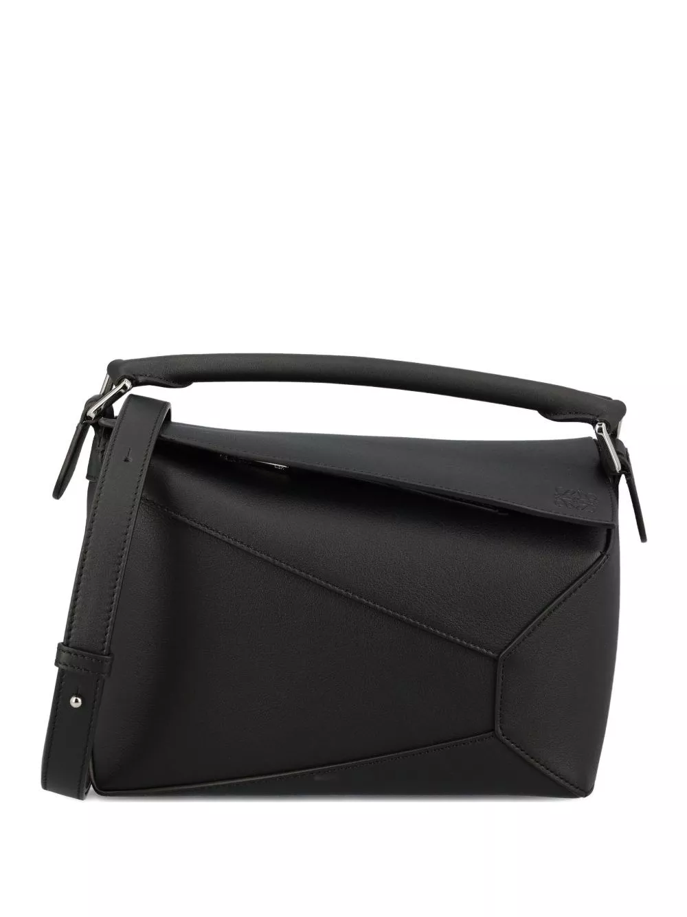 Loewe Borsa a mano in pelle Puzzle Edge small