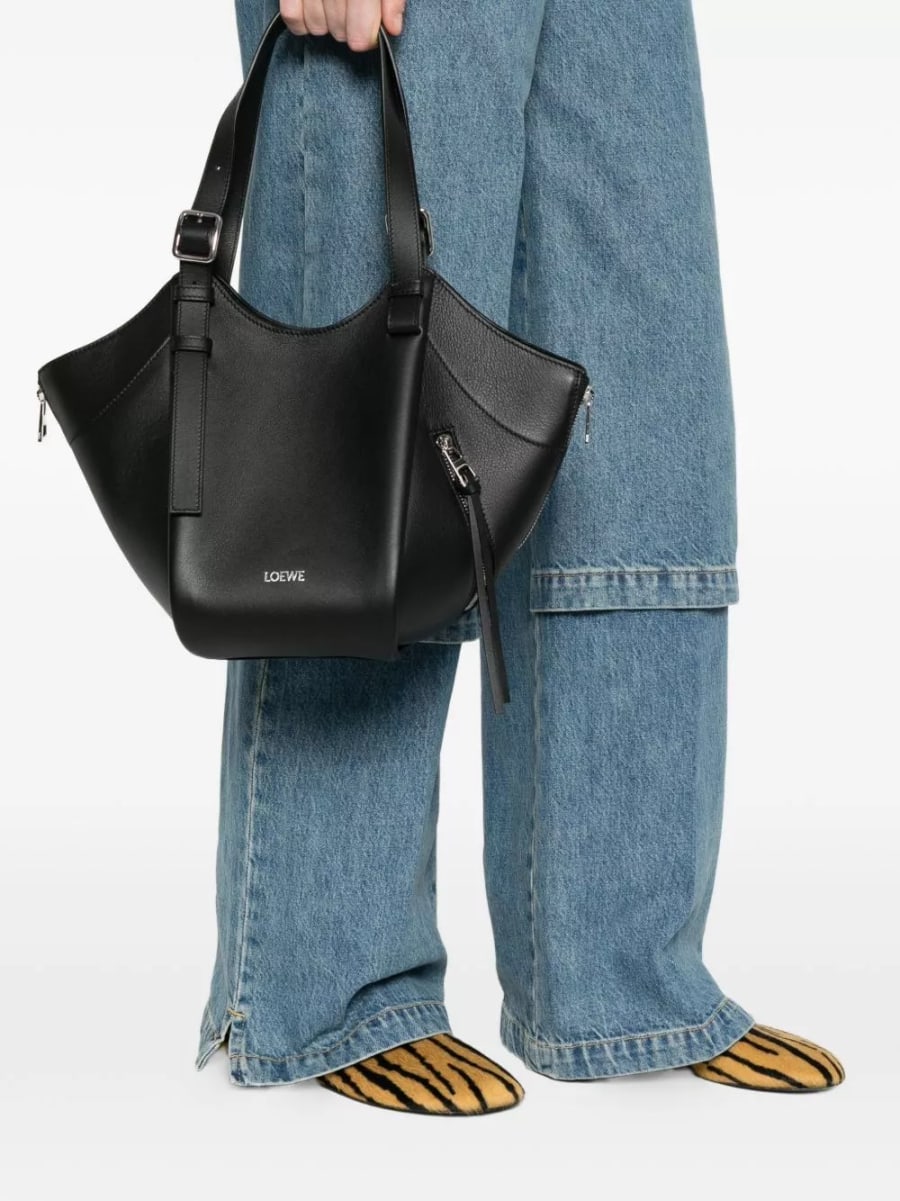 Loewe Borsa tote in pelle Hammock, view 2