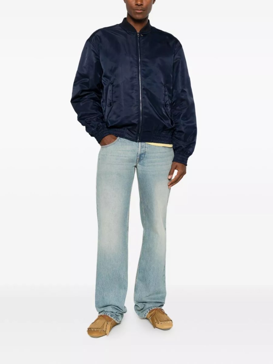 Valentino Giacca bomber in nylon VGold, view 3