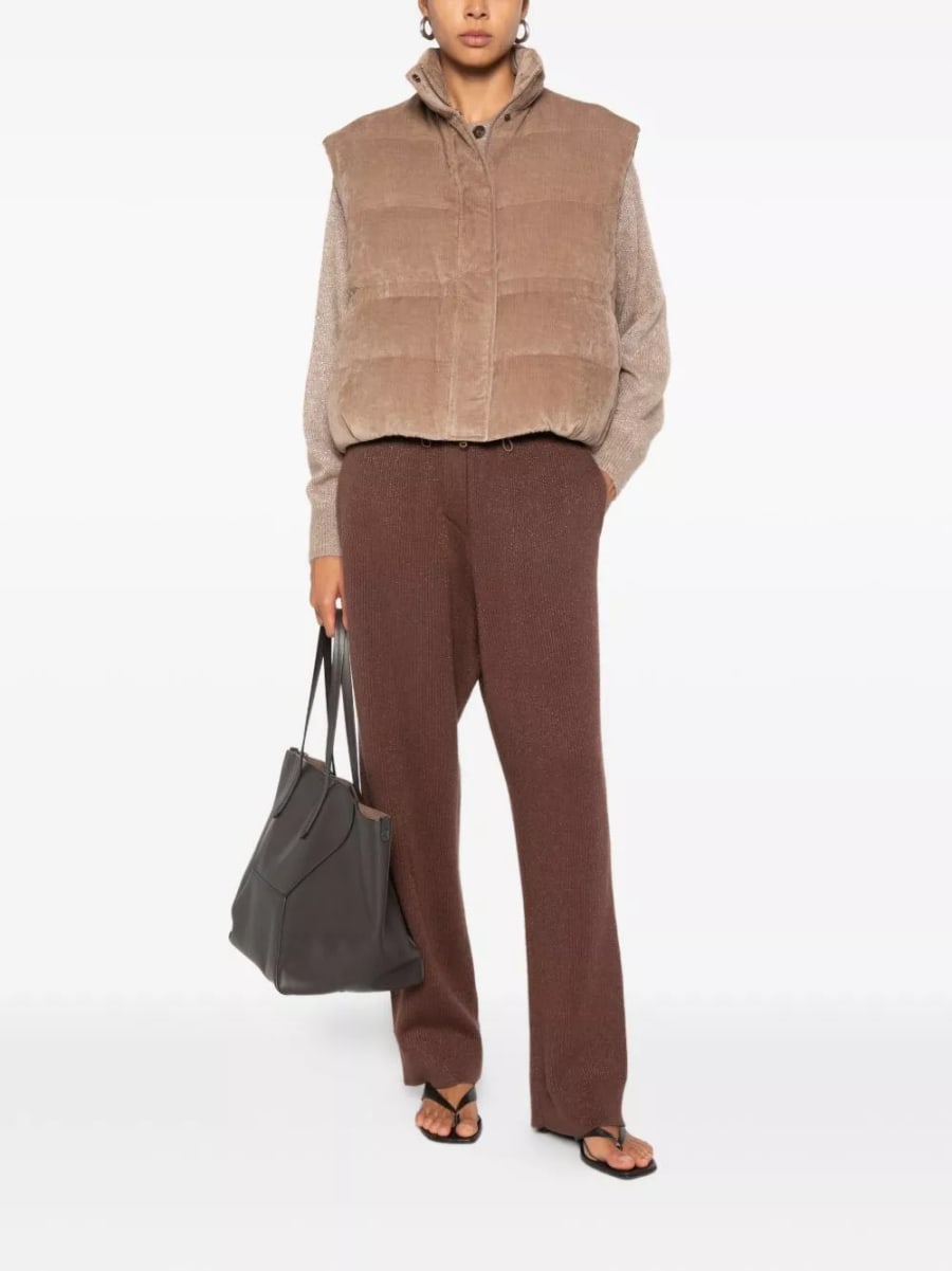 Brunello Cucinelli Gilet in piuma, view 5