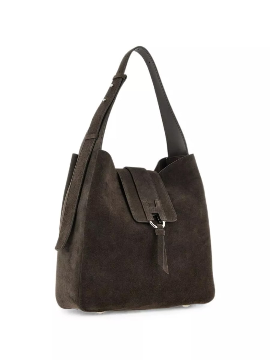 Hogan Borsa hobo in pelle Hogan Trend, view 4