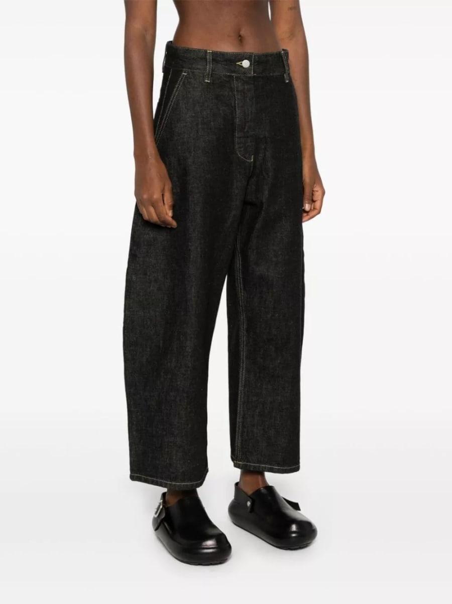 Studio nicholson Jeans in denim cropped, view 4