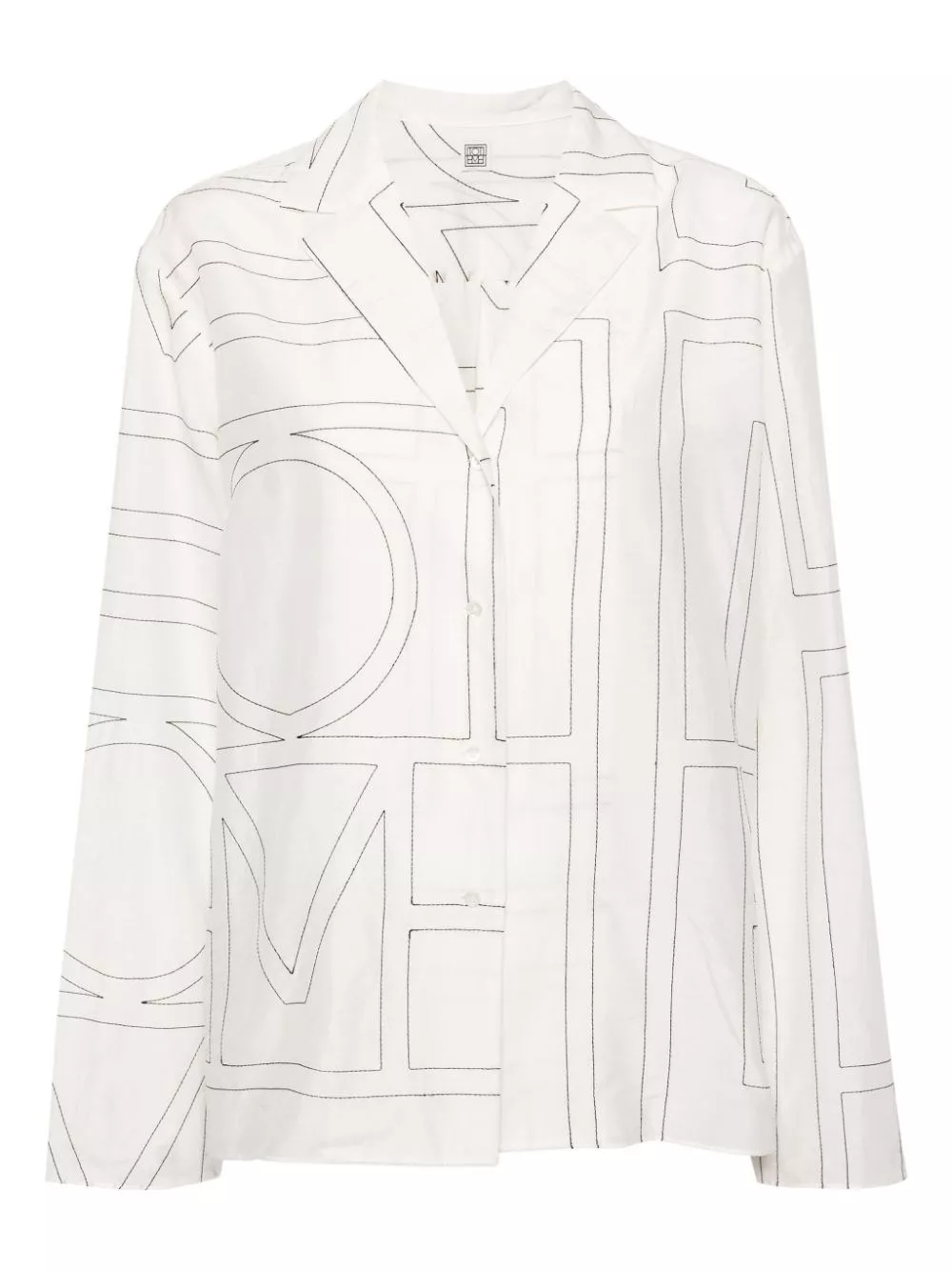 Toteme Camicia da pigiama in misto cotone