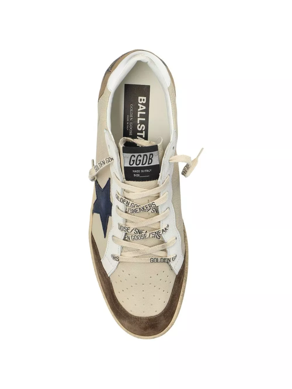 Golden Goose Sneakers in pelle Ball Star, view 2