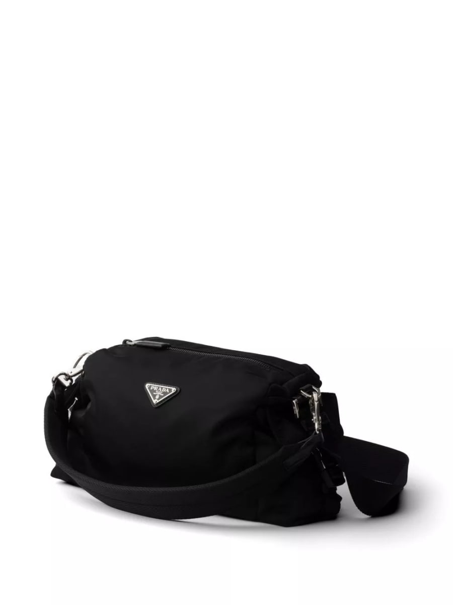 Prada Borsa a spalla Prada Explore Re-Nylon e pelle, view 3