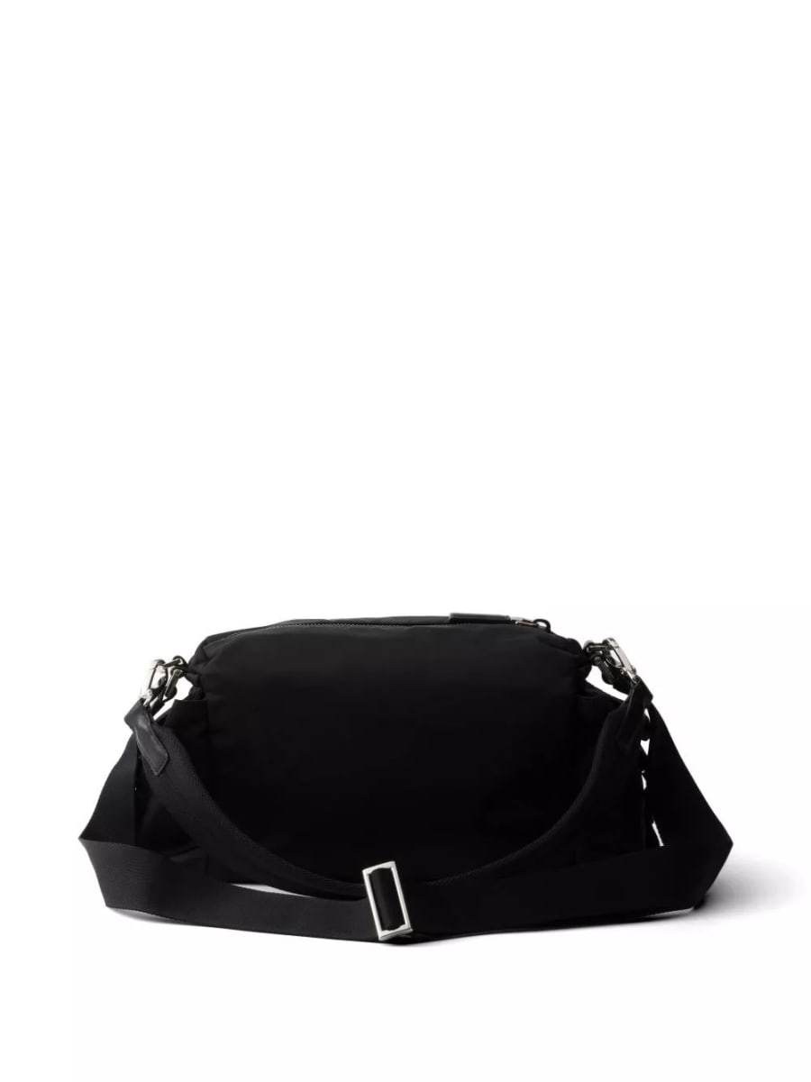 Prada Borsa a spalla Prada Explore Re-Nylon e pelle, view 4