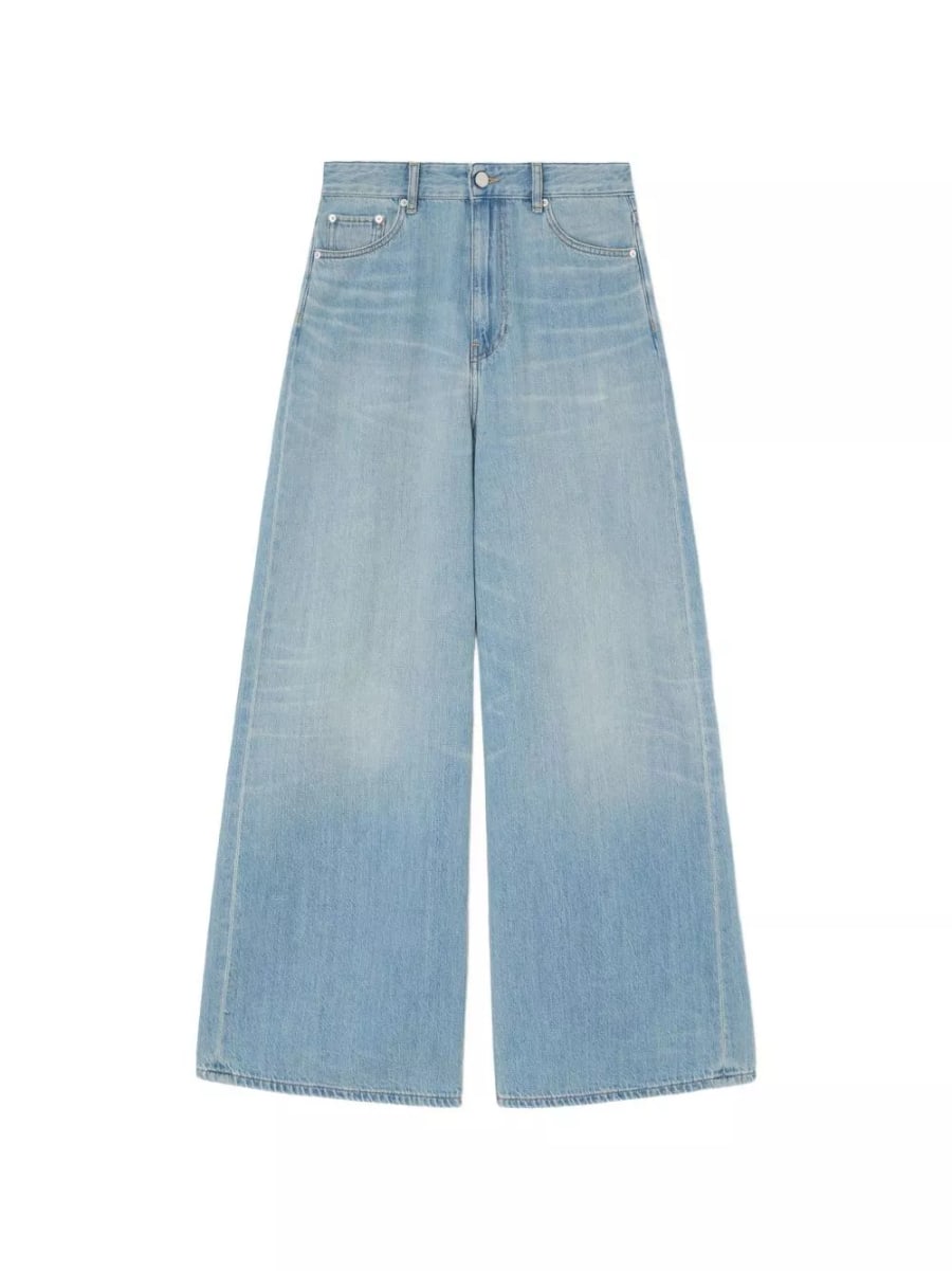 Ganni Jeans in denim di cotone