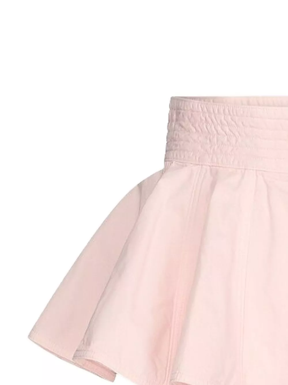 Alaïa Gonna mini in denim peplum, view 2