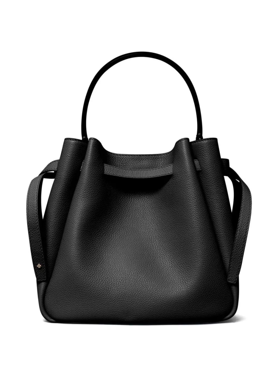 Tory Burch Borsa a secchiello in pelle Romy, view 5