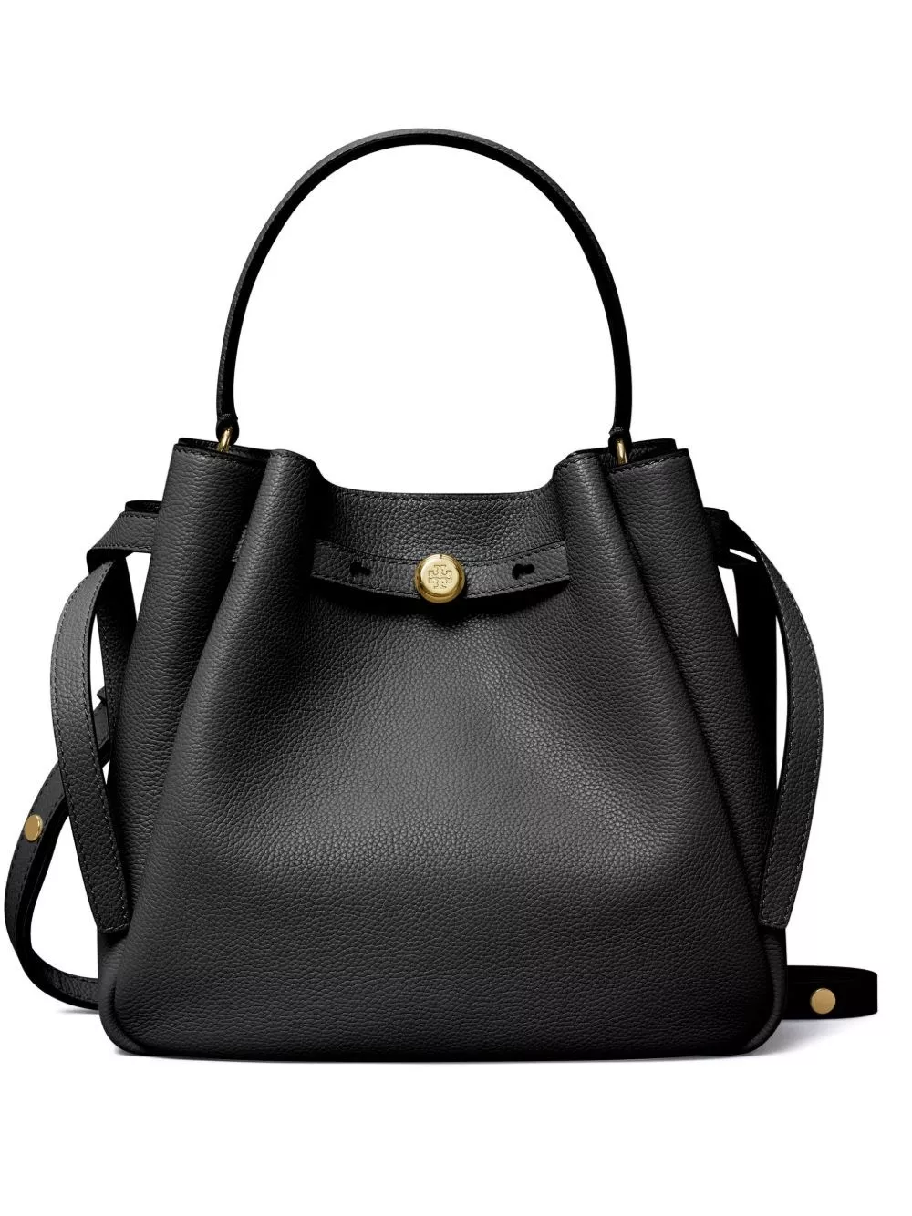 Tory Burch Borsa a secchiello in pelle Romy