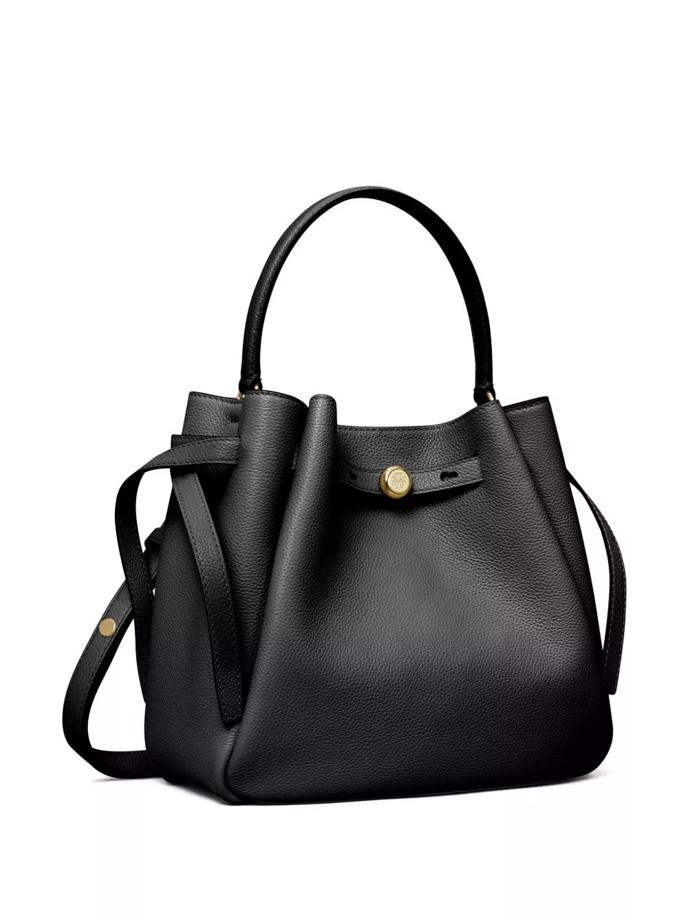 Tory Burch Borsa a secchiello in pelle Romy, view 2