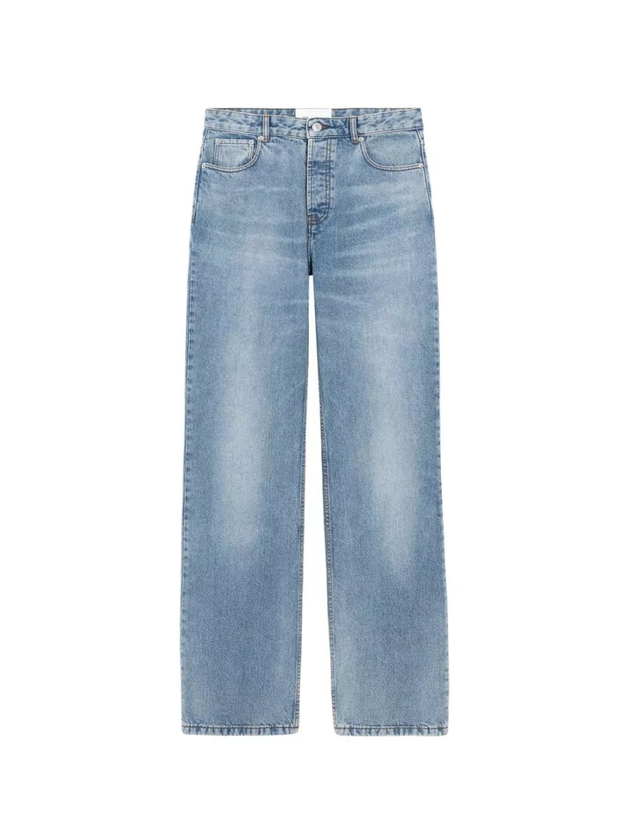 AMI Paris Jeans a gamba larga