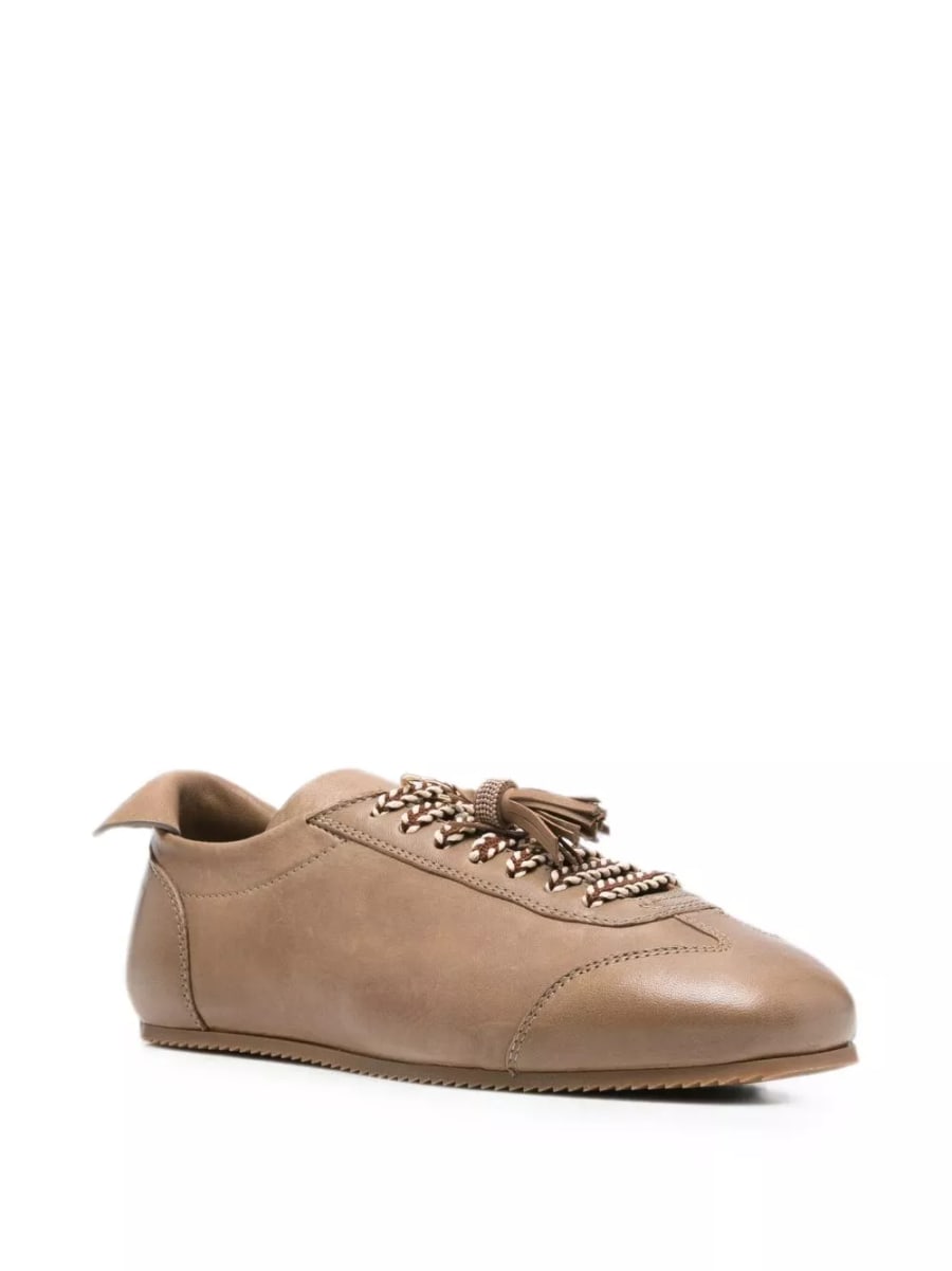 Fabiana Filippi Sneakers in pelle, view 2