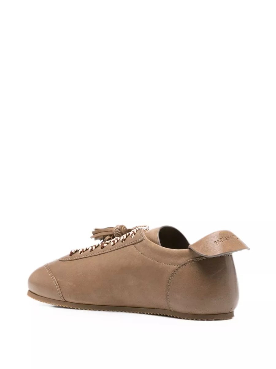 Fabiana Filippi Sneakers in pelle, view 3