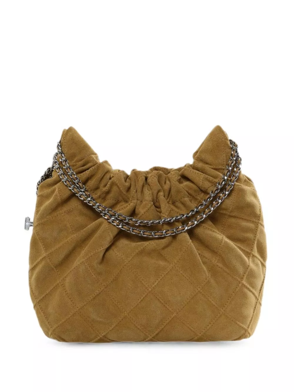 Tory Burch Borsa hobo mini in pelle scamosciata Fleming