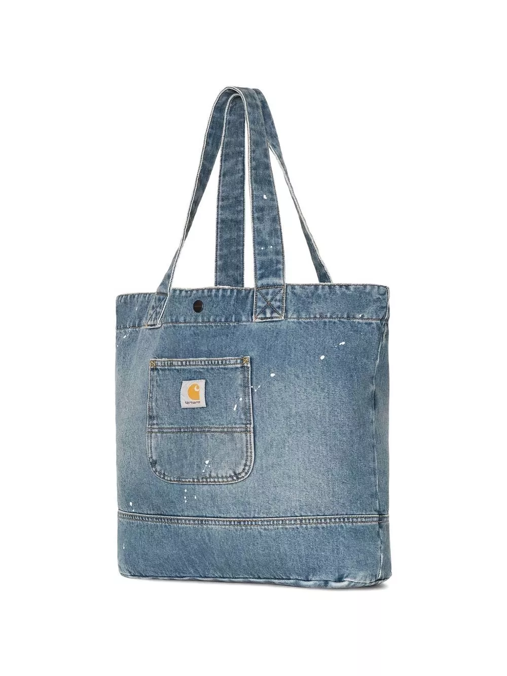 Carhartt WIP Borsa shopping in denim, view 2