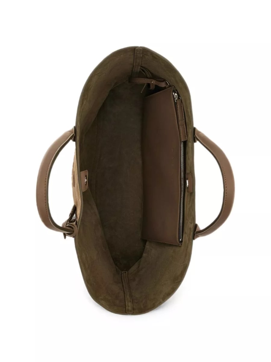 Hogan Borsa tote in pelle media Address, view 5