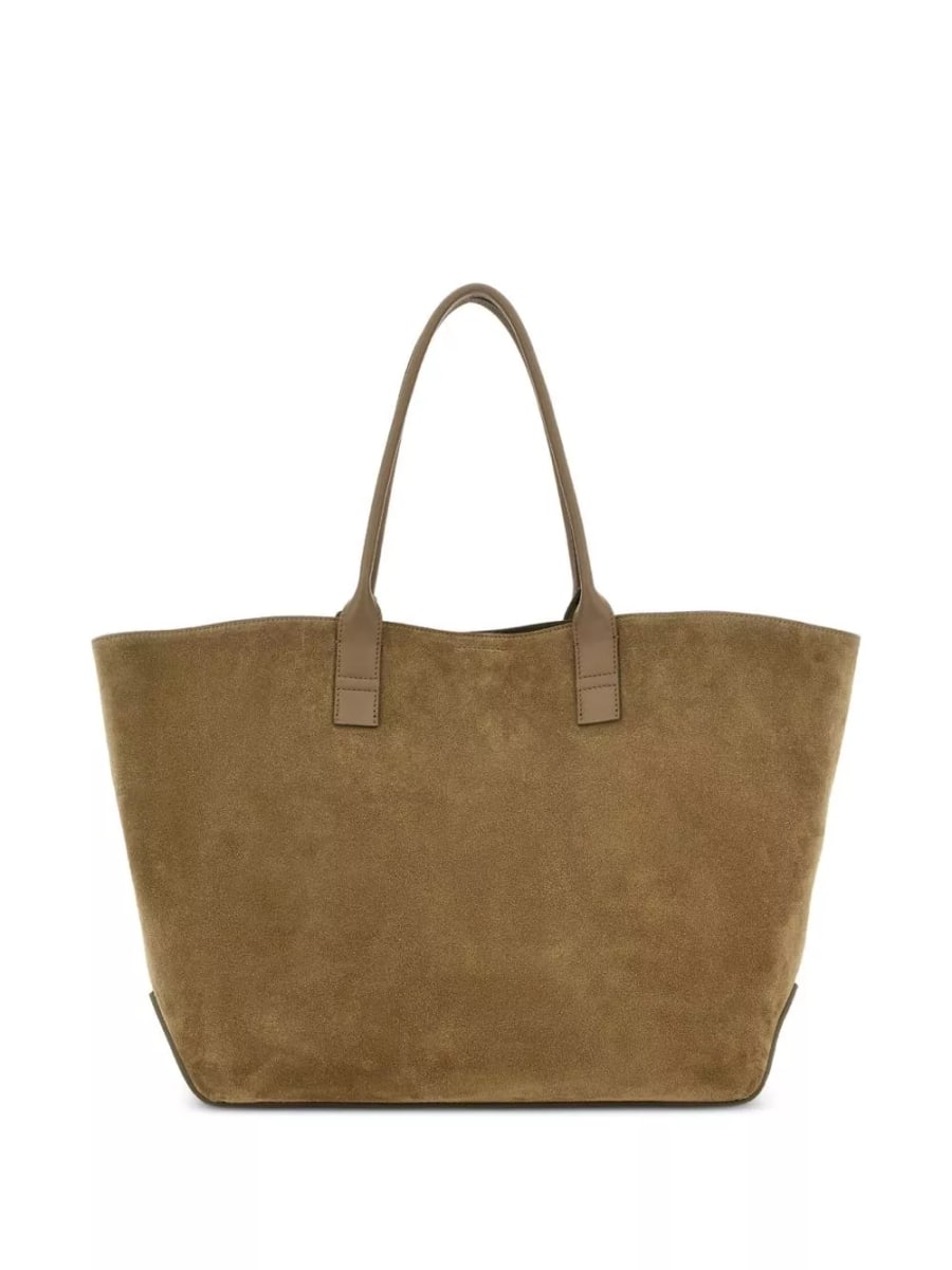 Hogan Borsa tote in pelle media Address, view 6