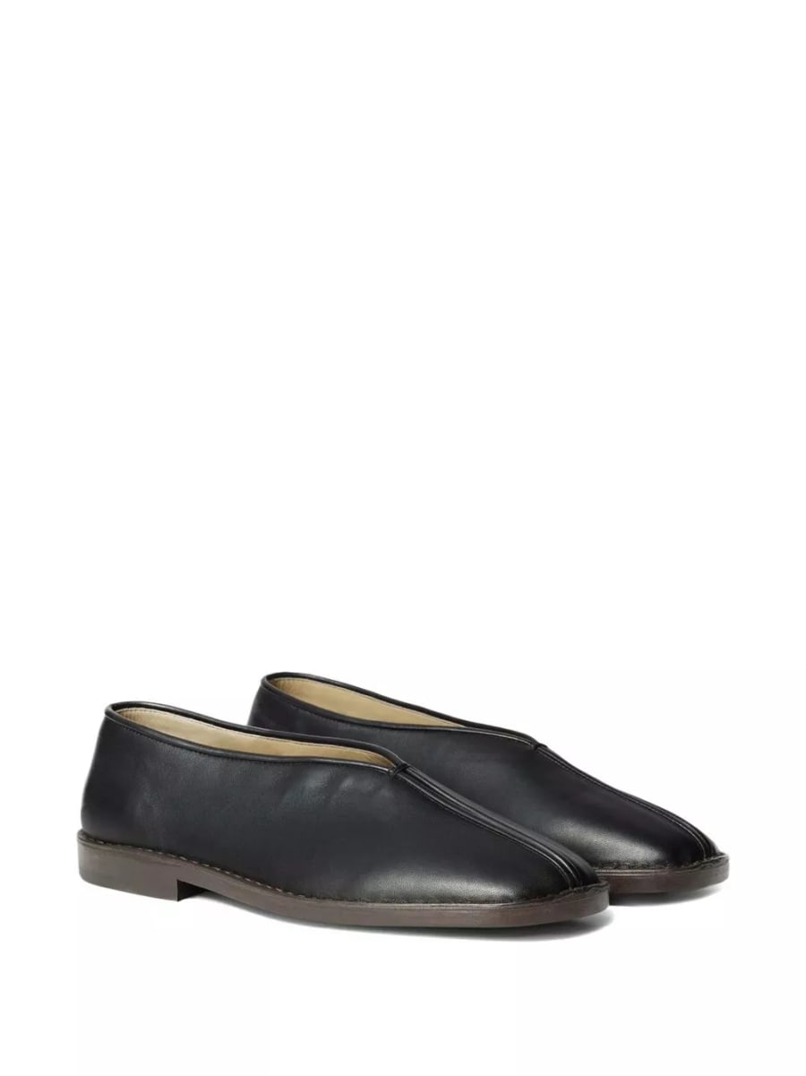 Lemaire Slipper in pelle, view 3