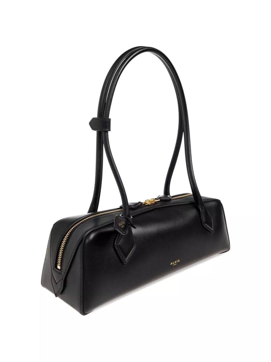Alaïa Borsa a spalla in pelle Le Teckel medium, view 6