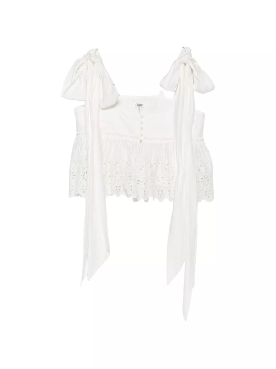 Chloé Top ricamato