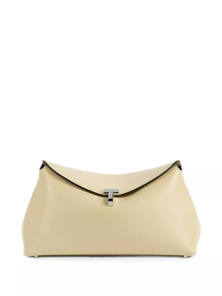 Toteme Clutch in pelle T-Lock