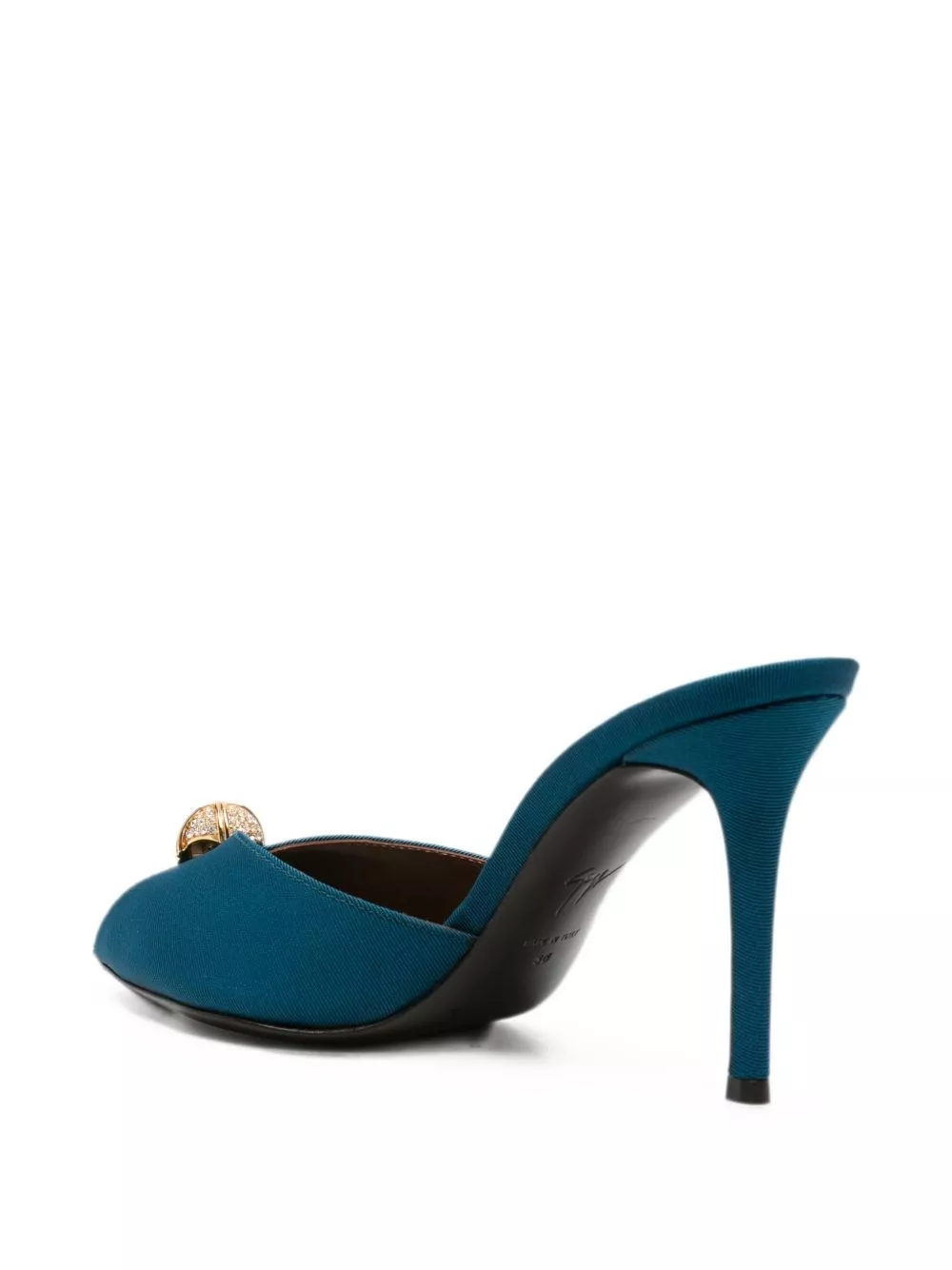 Giuseppe zanotti Mule in pelle Intriigo, view 2