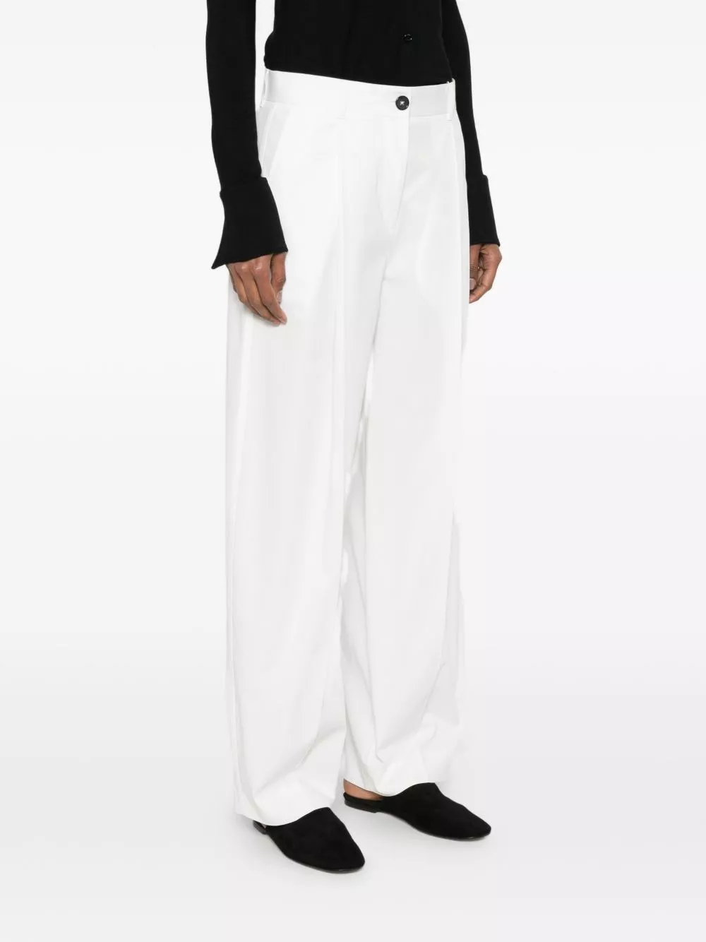 Toteme Pantaloni in cotone, view 2