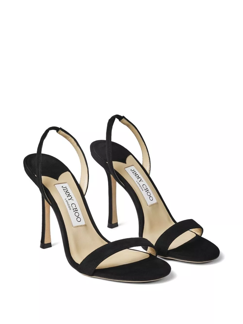Jimmy Choo Sandali in pelle scamosciata Jenn, view 2