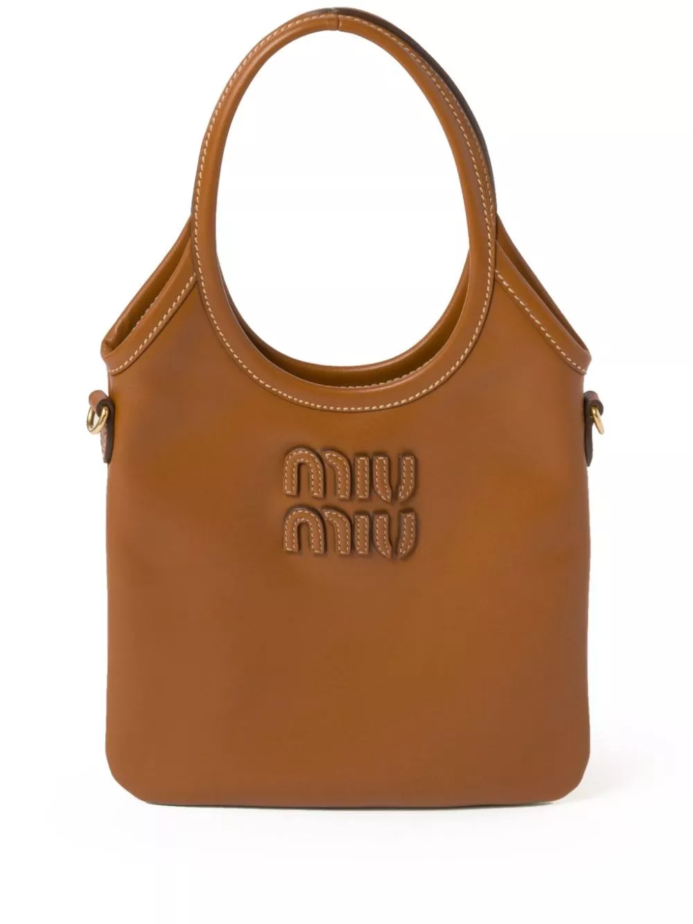 Miu Miu Borsa a mano mini in pelle Ivy