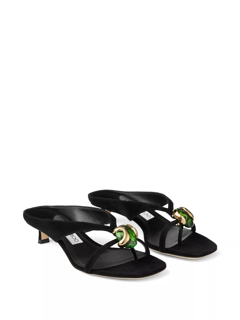 Jimmy Choo Sandali in pelle scamosciata Emeri, view 2