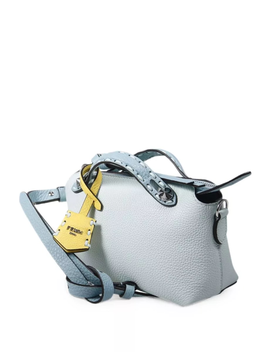 Fendi Borsa a mano mini in pelle By The Way, view 2