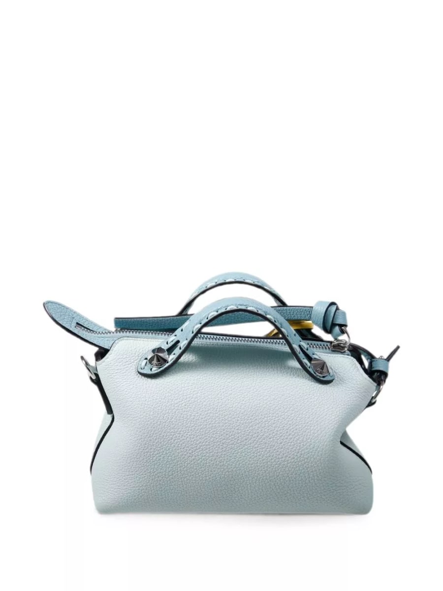 Fendi Borsa a mano mini in pelle By The Way, view 3