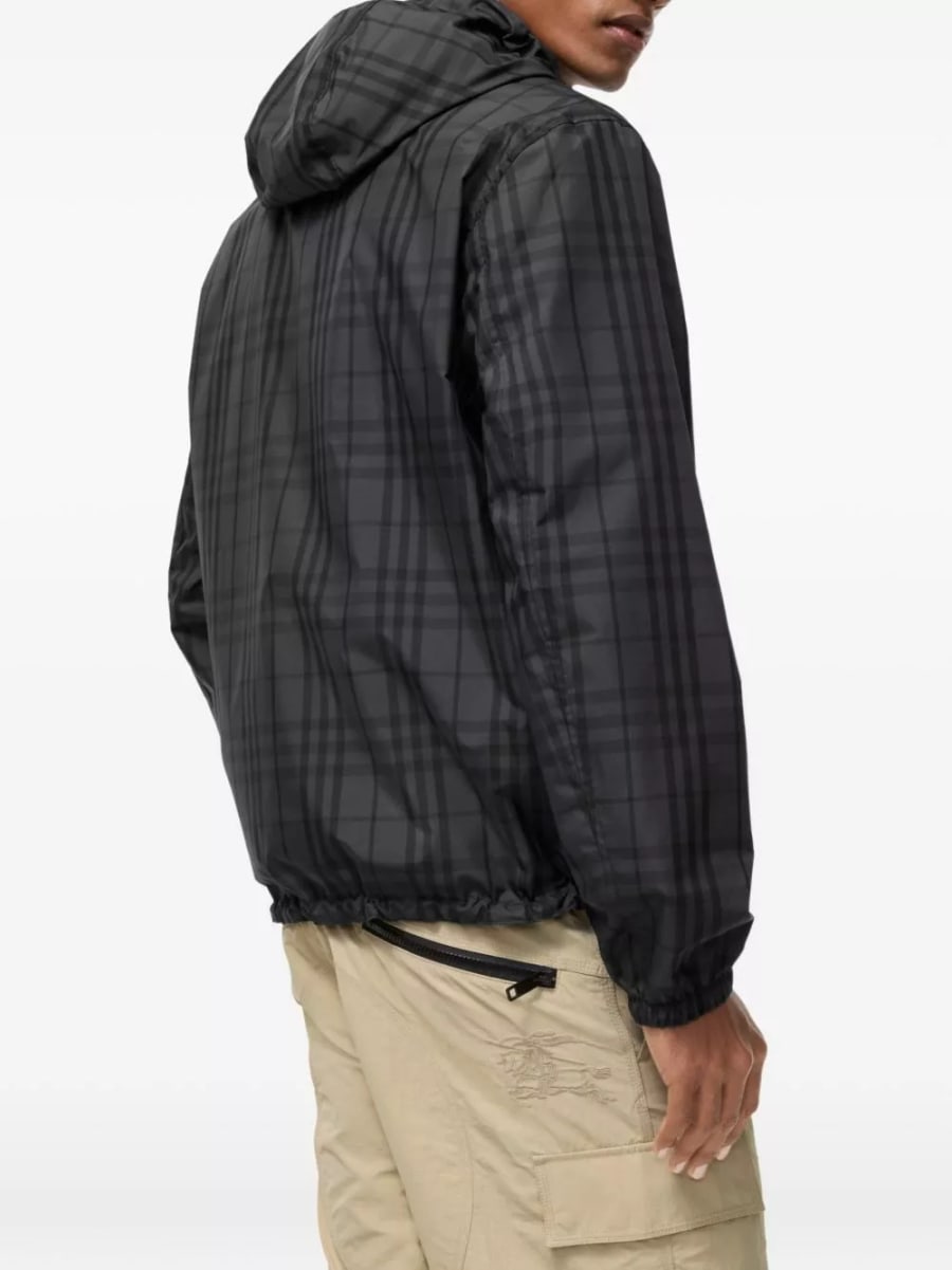 Burberry Giacca blouson a quadri, view 3