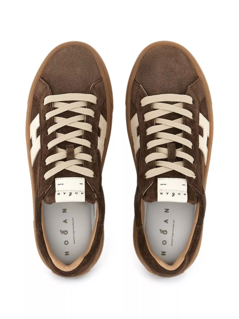 Hogan Sneakers in pelle H705, view 2