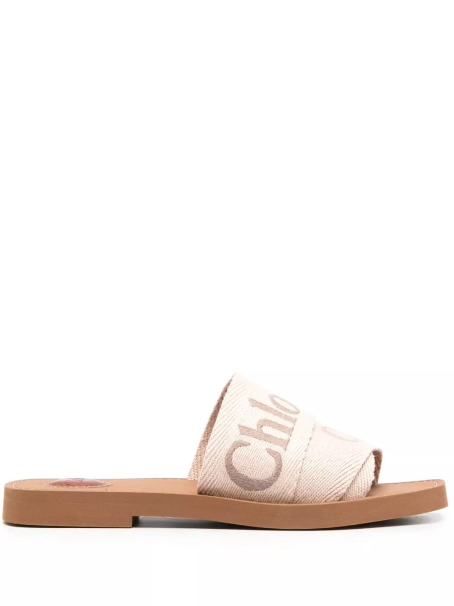 Chloé Sandali flat Woody