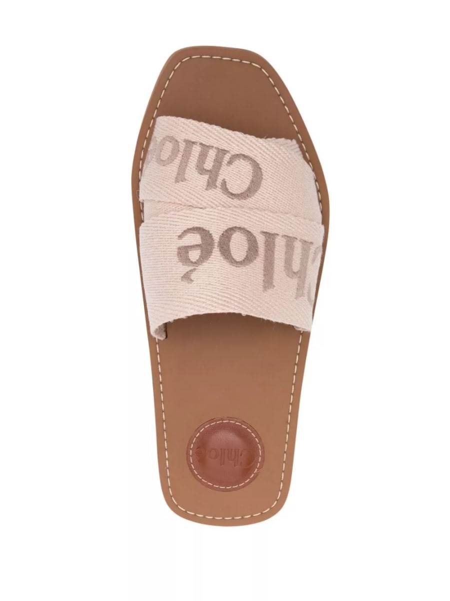 Chloé Sandali flat Woody, view 4
