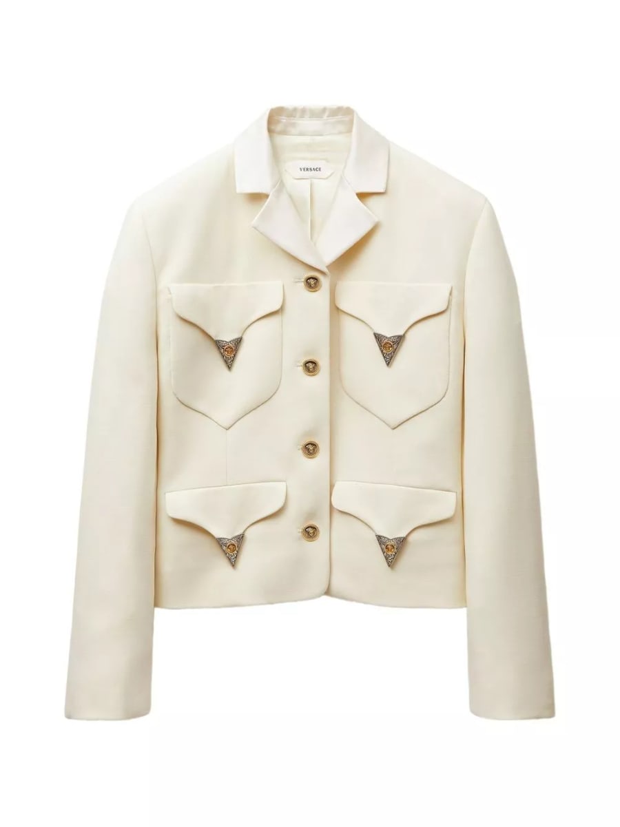Versace Giacca in lana