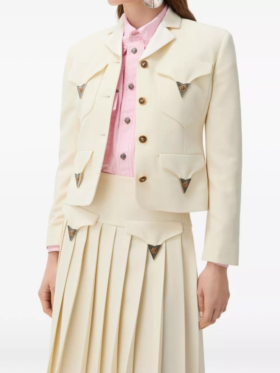 Versace Giacca in lana, view 2