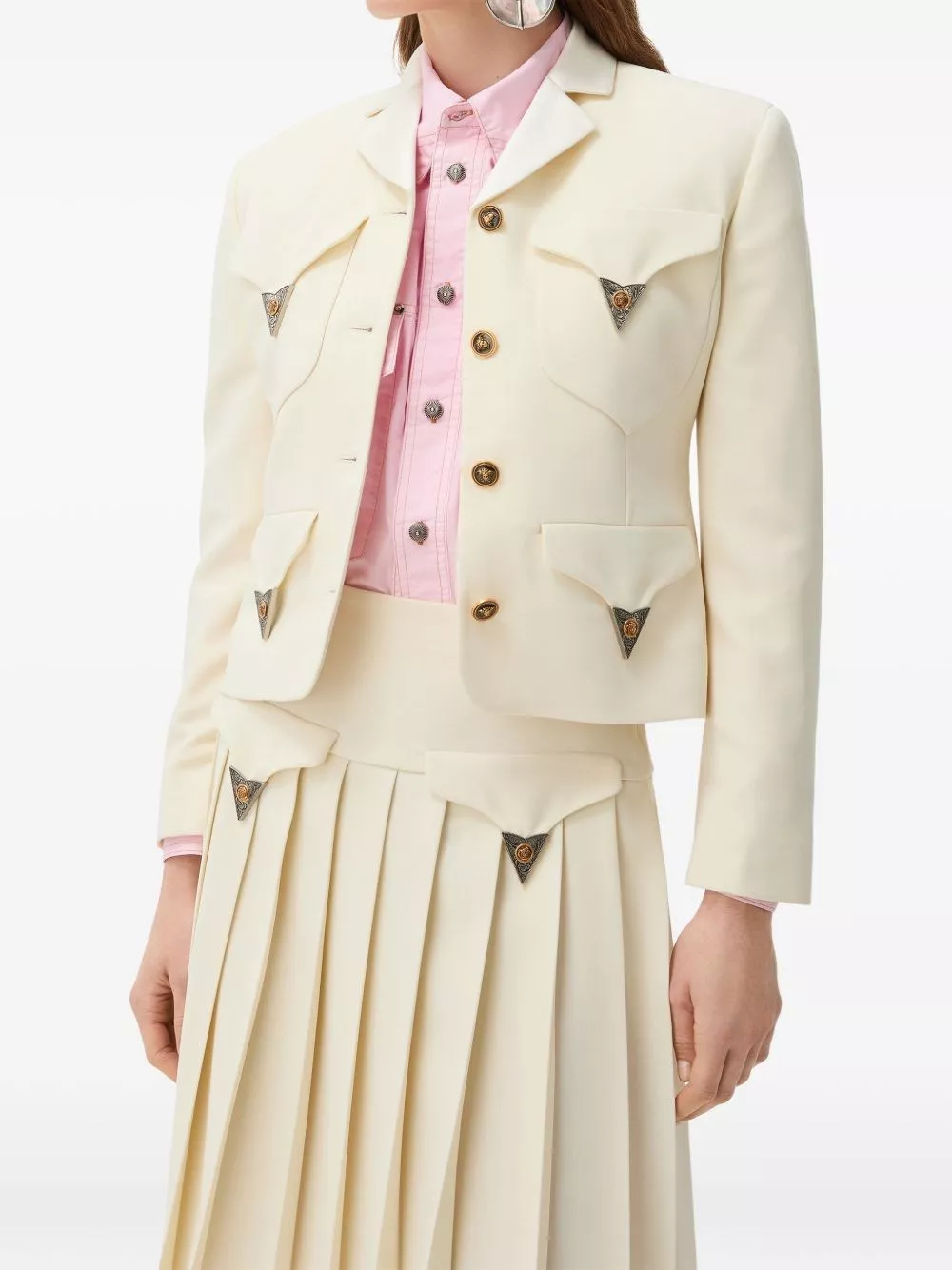 Versace Giacca in lana, view 2