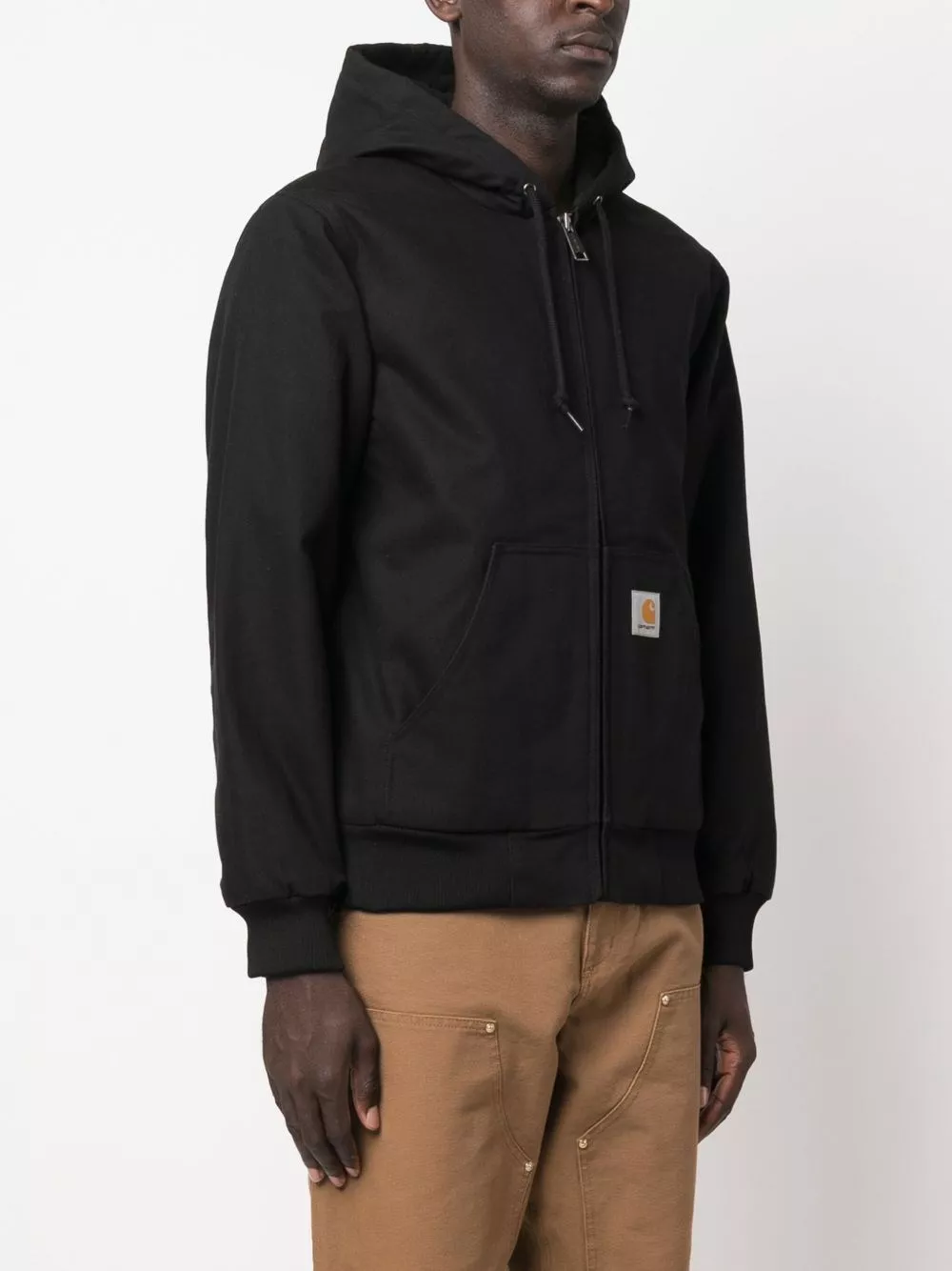 Carhartt WIP Giacca con cappuccio in canvas, view 2