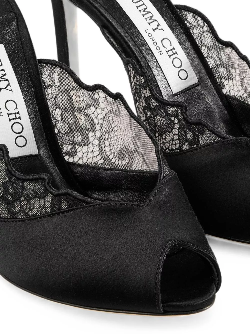 Jimmy Choo Mule in pizzo Brigitte, view 2