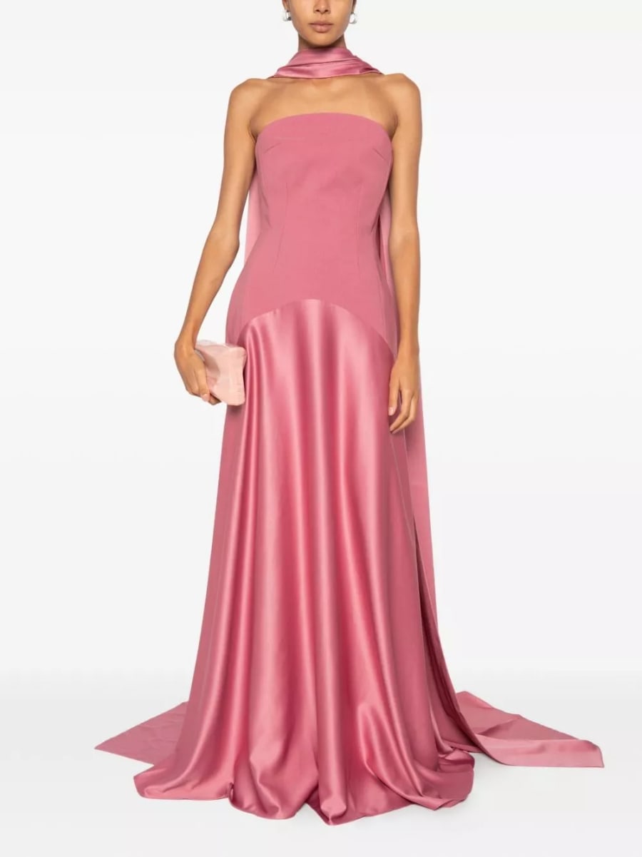 Solace london Abito maxi Mae, view 4