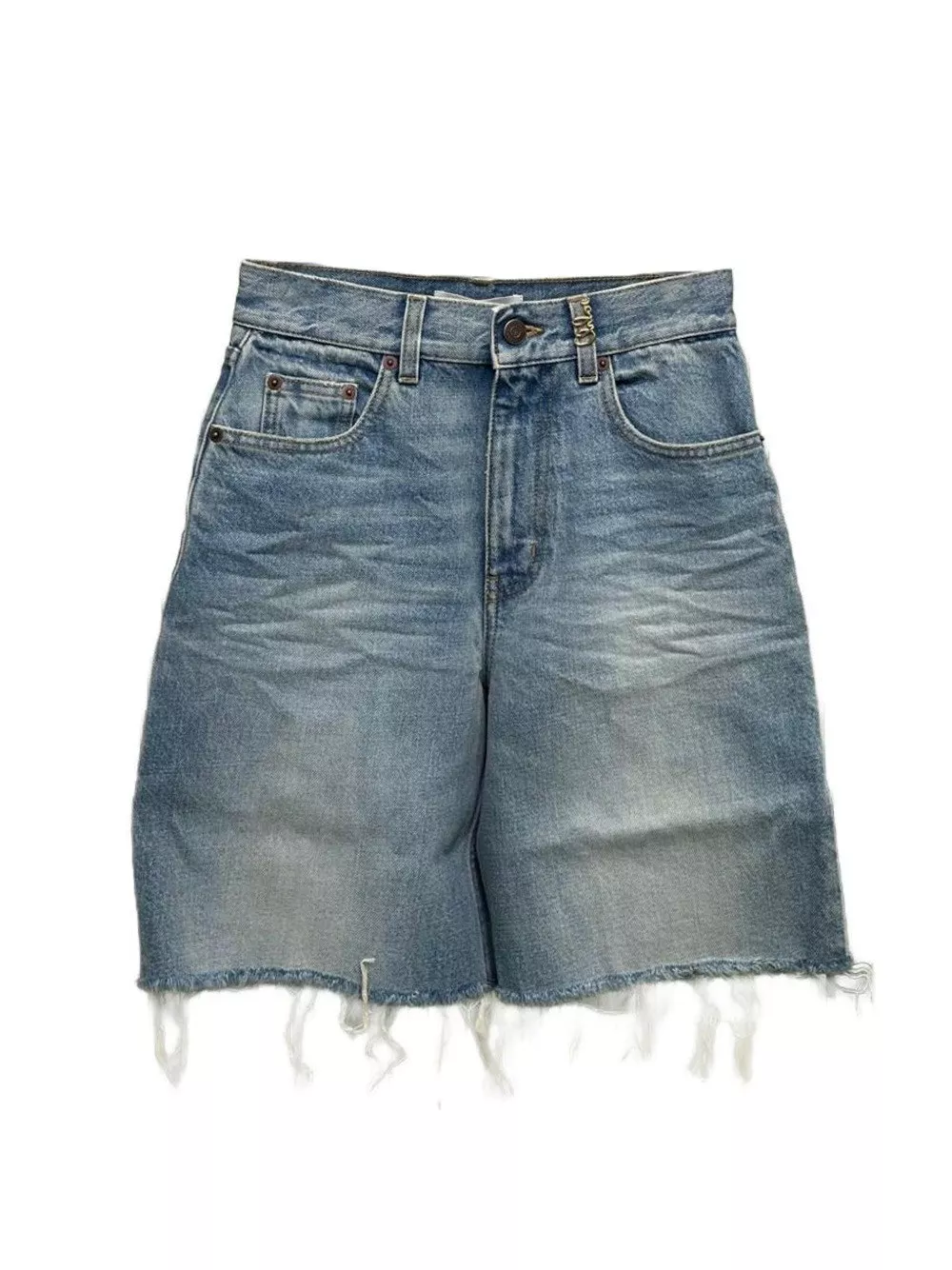 Chloé Bermuda in denim